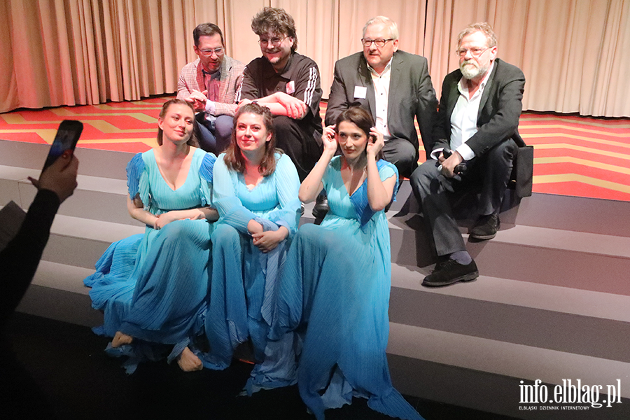 konferencja prasowa spektaklu - To�samo�� Pana El, fot. 52