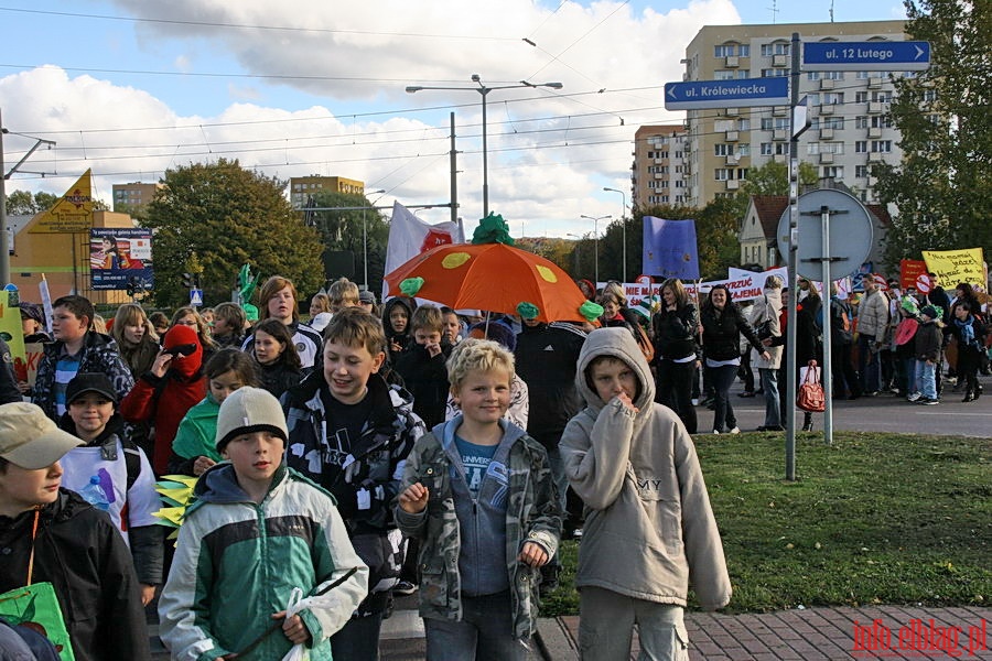 Strajk ywnoci w Elblgu - przemarsz ulicami miasta, fot. 18