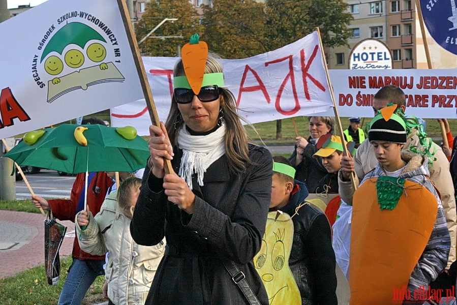 Strajk Żywności w Elblągu - przemarsz ulicami miasta, fot. 19