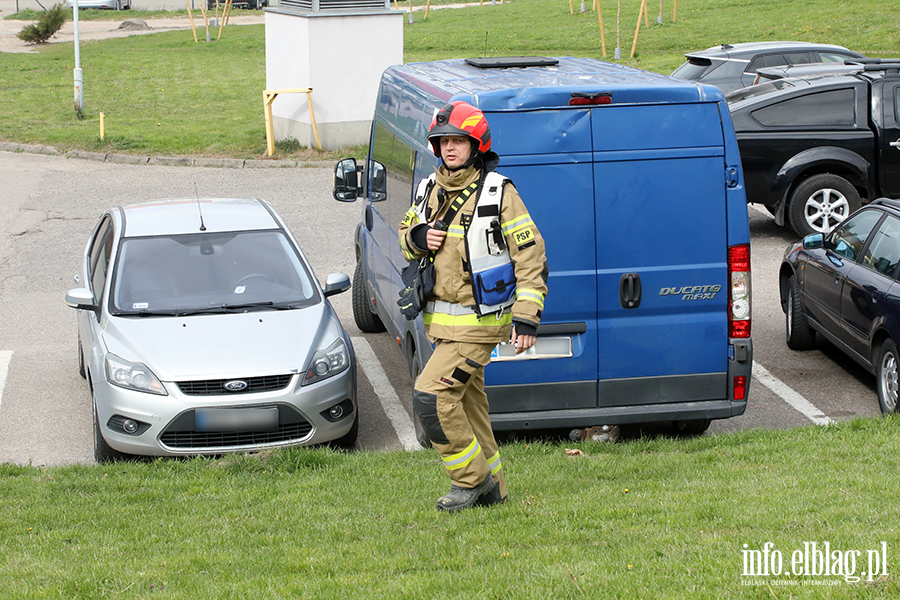 �wiczenia z zakresu ochrony ludno�ci i obrony cywilnej z udzia�em rzeczywistych si� i �rodk�w, fot. 8