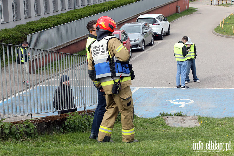 �wiczenia z zakresu ochrony ludno�ci i obrony cywilnej z udzia�em rzeczywistych si� i �rodk�w, fot. 9