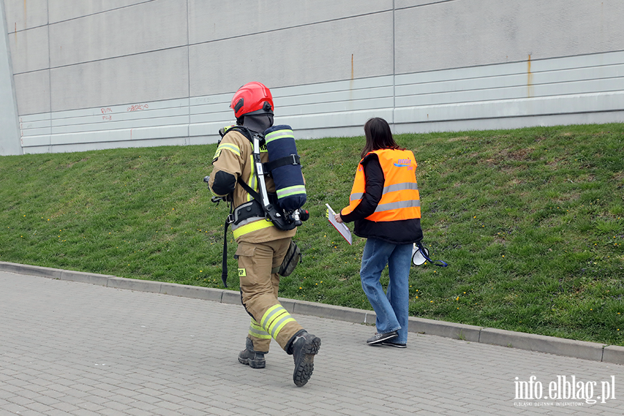 �wiczenia z zakresu ochrony ludno�ci i obrony cywilnej z udzia�em rzeczywistych si� i �rodk�w, fot. 21