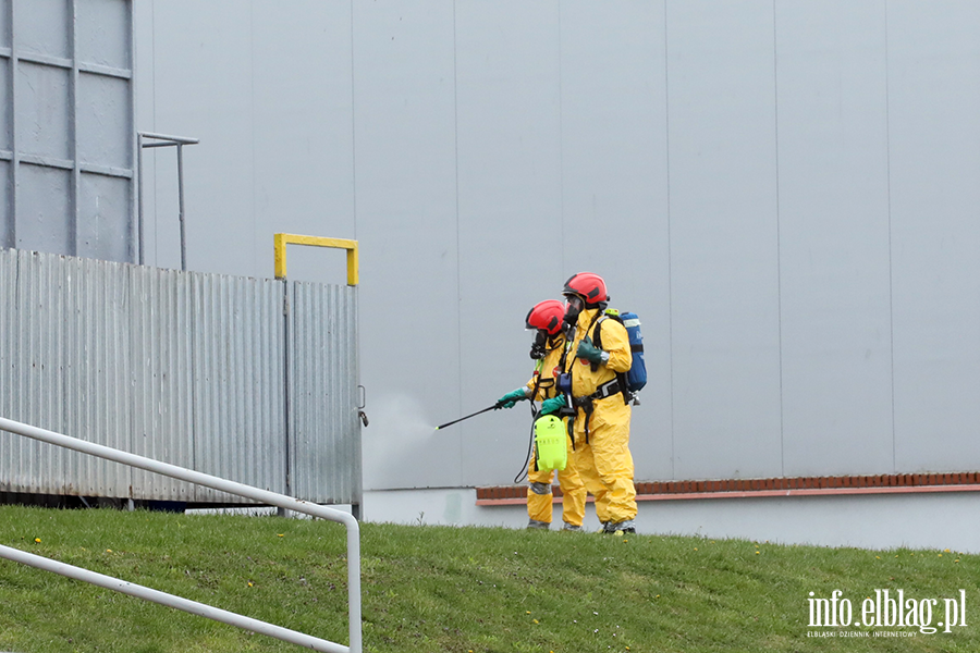 �wiczenia z zakresu ochrony ludno�ci i obrony cywilnej z udzia�em rzeczywistych si� i �rodk�w, fot. 31