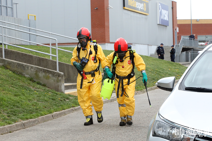 �wiczenia z zakresu ochrony ludno�ci i obrony cywilnej z udzia�em rzeczywistych si� i �rodk�w, fot. 33