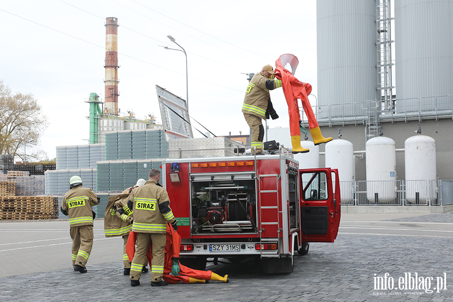 �wiczenia z zakresu ochrony ludno�ci i obrony cywilnej z udzia�em rzeczywistych si� i �rodk�w, fot. 54