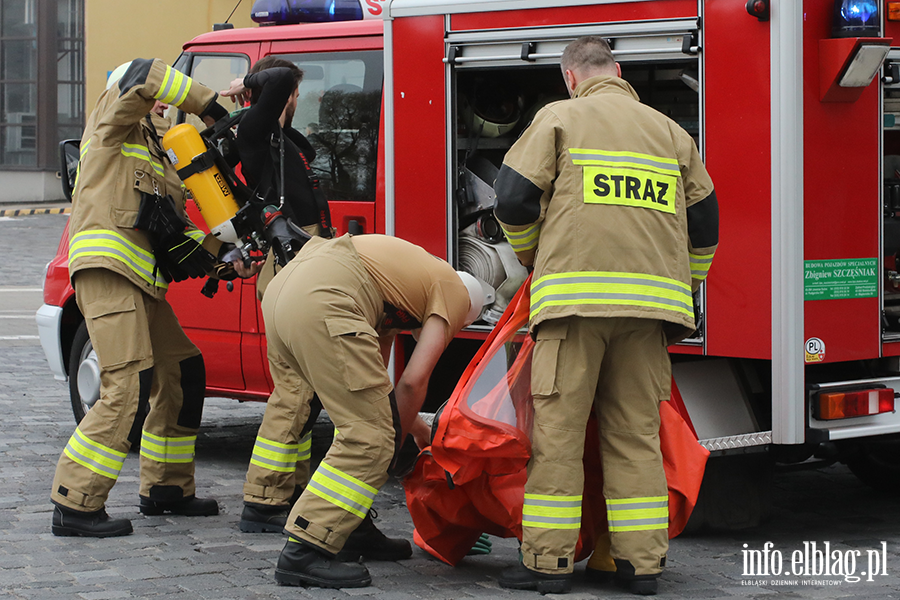 �wiczenia z zakresu ochrony ludno�ci i obrony cywilnej z udzia�em rzeczywistych si� i �rodk�w, fot. 55