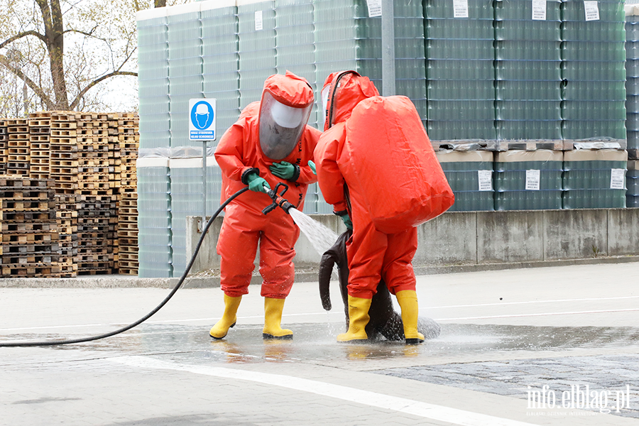 �wiczenia z zakresu ochrony ludno�ci i obrony cywilnej z udzia�em rzeczywistych si� i �rodk�w, fot. 74