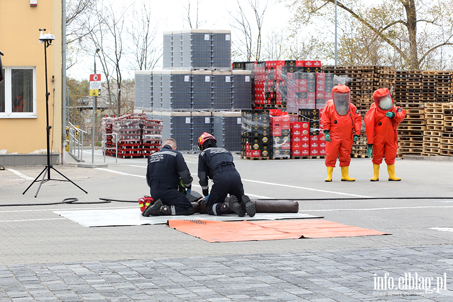 �wiczenia z zakresu ochrony ludno�ci i obrony cywilnej z udzia�em rzeczywistych si� i �rodk�w, fot. 79