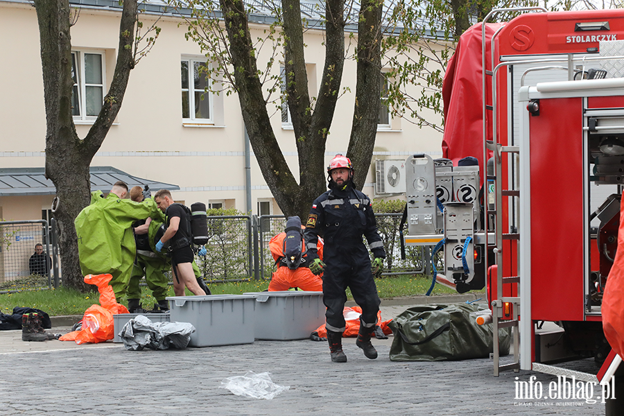 �wiczenia z zakresu ochrony ludno�ci i obrony cywilnej z udzia�em rzeczywistych si� i �rodk�w, fot. 81