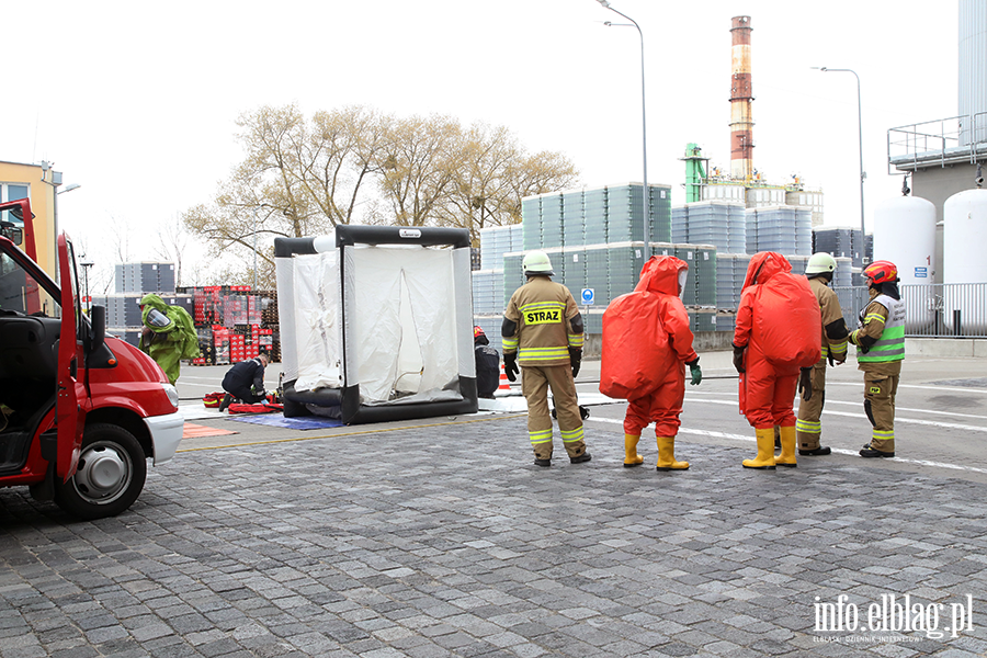 �wiczenia z zakresu ochrony ludno�ci i obrony cywilnej z udzia�em rzeczywistych si� i �rodk�w, fot. 85