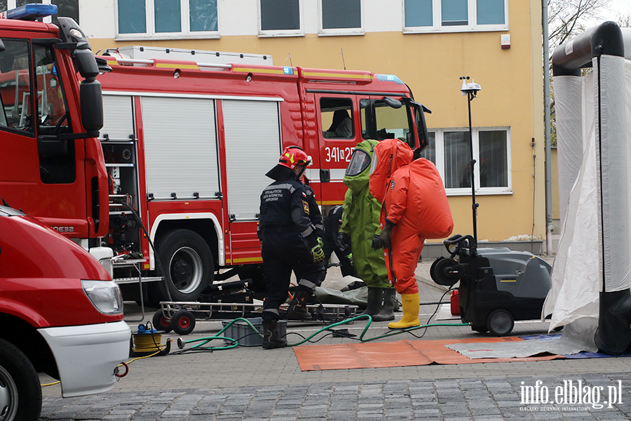 �wiczenia z zakresu ochrony ludno�ci i obrony cywilnej z udzia�em rzeczywistych si� i �rodk�w, fot. 90