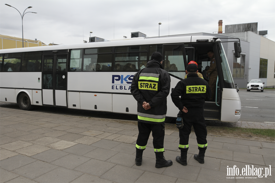 �wiczenia z zakresu ochrony ludno�ci i obrony cywilnej z udzia�em rzeczywistych si� i �rodk�w, fot. 107