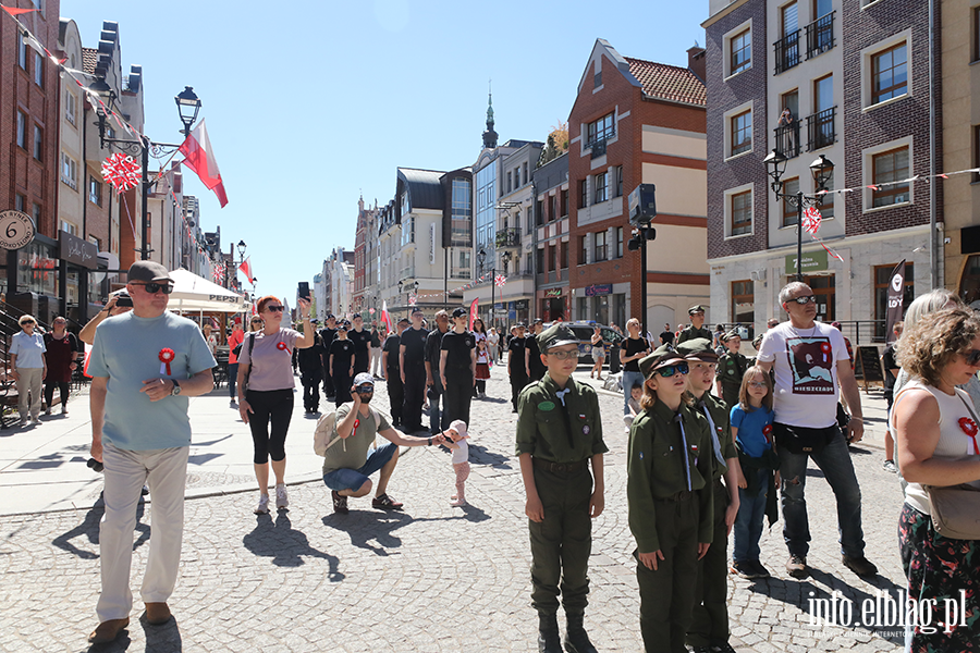 Tak Elbl�g �wi�towa� Dzie� Flagi. Zobacz przemarsz z bia�o-czerwon�, fot. 67