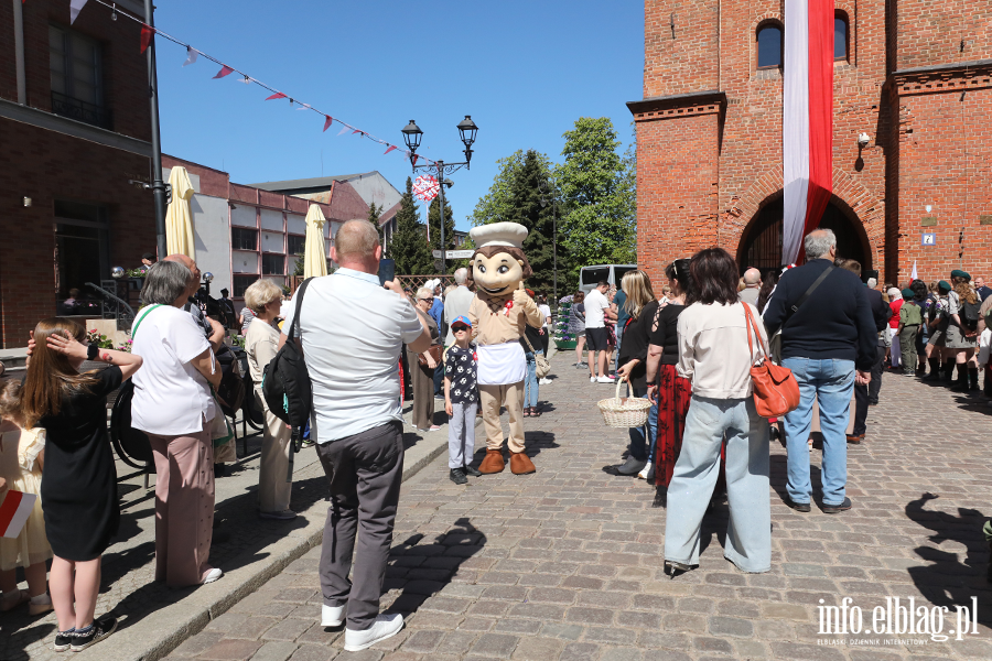 Tak Elbl�g �wi�towa� Dzie� Flagi. Zobacz przemarsz z bia�o-czerwon�, fot. 71