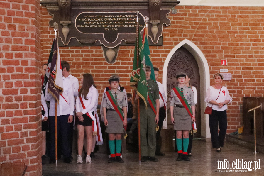 Patriotyczne obchody 3 maja w Elbl�gu. Msza �wi�ta w katedrze, fot. 6