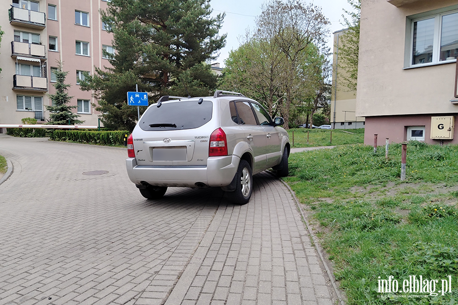 Mistrzowie Parkowania w Elbl�gu (cz�� 470), fot. 9