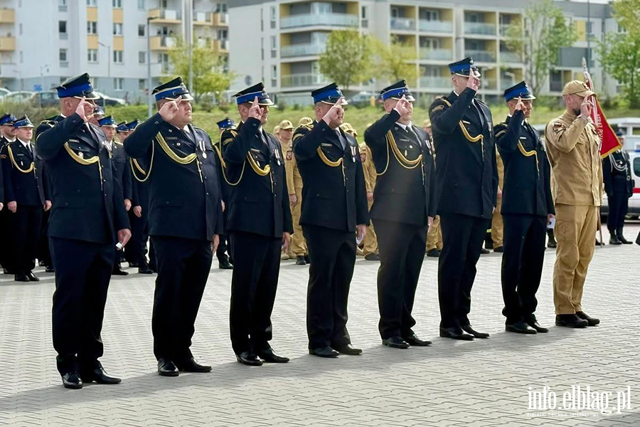 Dzie� Stra�aka w Elbl�gu i otwarcie nowoczesnej hali magazynowej, fot. 6