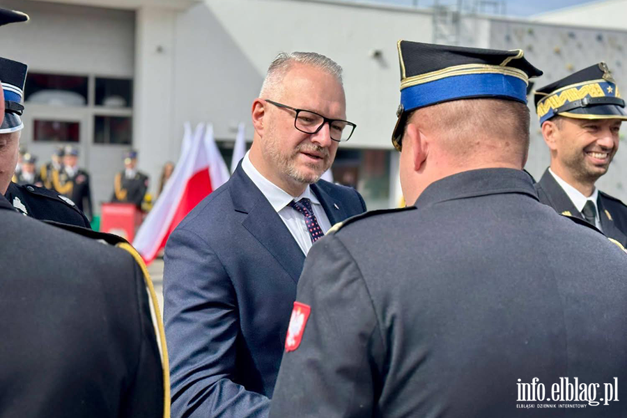 Dzie� Stra�aka w Elbl�gu i otwarcie nowoczesnej hali magazynowej, fot. 16