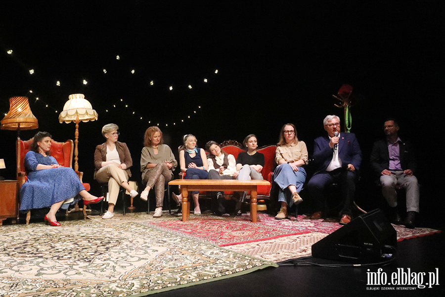 Konferencja - spektakl "Tym razem Osiecka", fot. 16