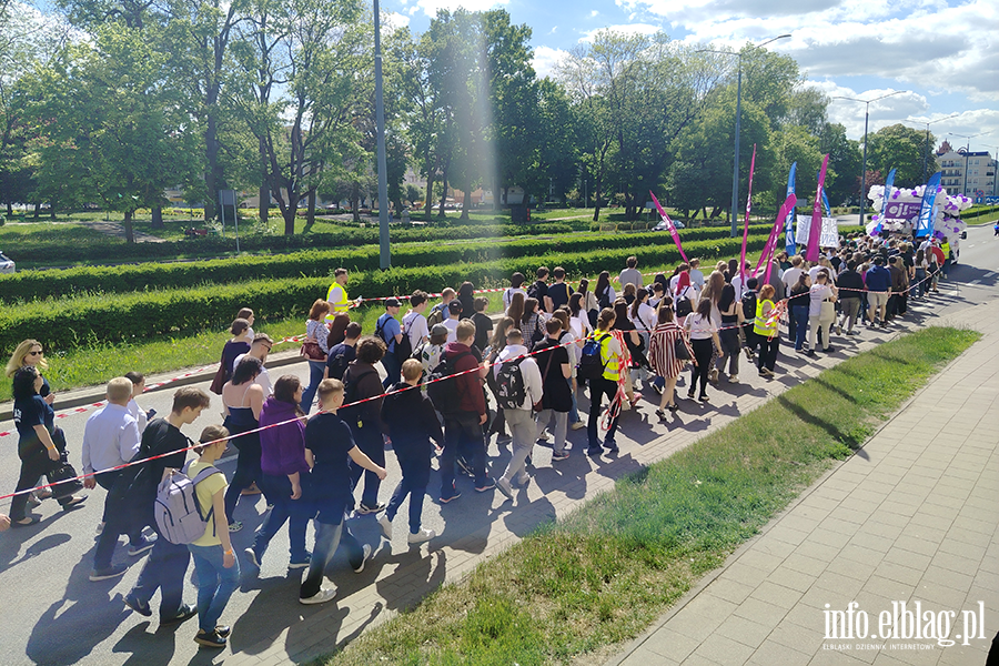Barwna parada i koncerty. Studenckie �wi�to w Elbl�gu, fot. 29