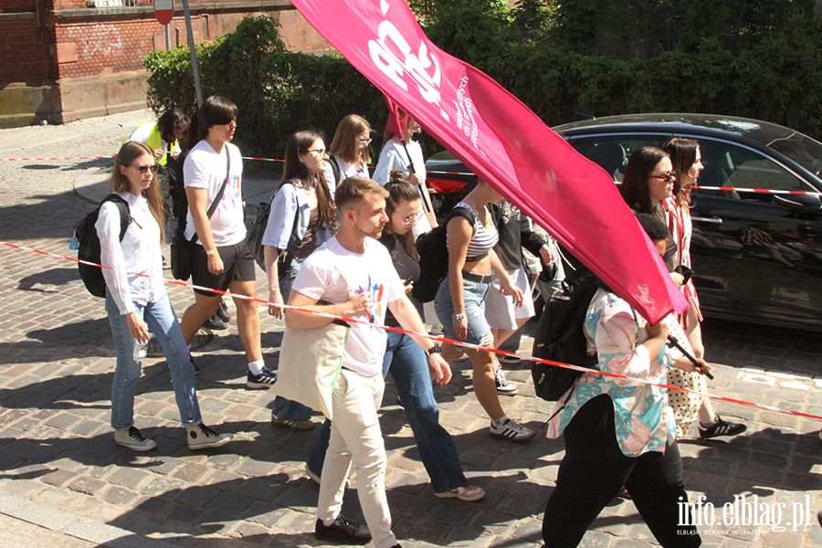 Barwna parada i koncerty. Studenckie �wi�to w Elbl�gu, fot. 39
