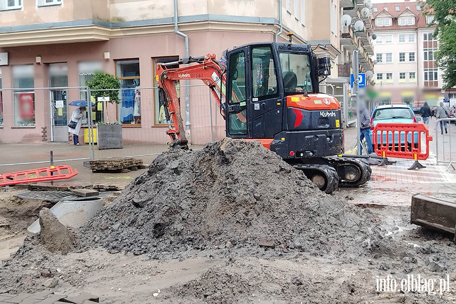 Remont torowiska na ul. 1 Maja, fot. 1