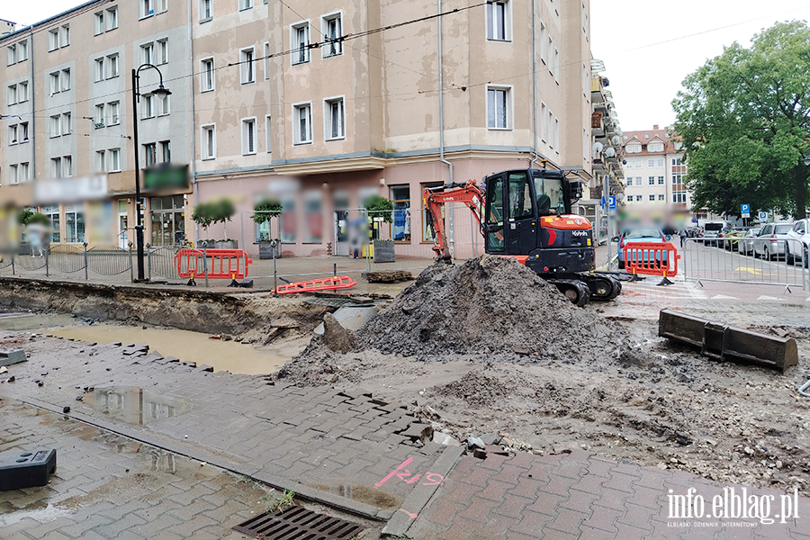 Remont torowiska na ul. 1 Maja, fot. 2
