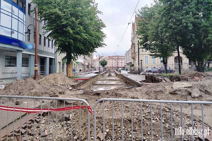 Remont torowiska na ul. 1 Maja, fot. 5