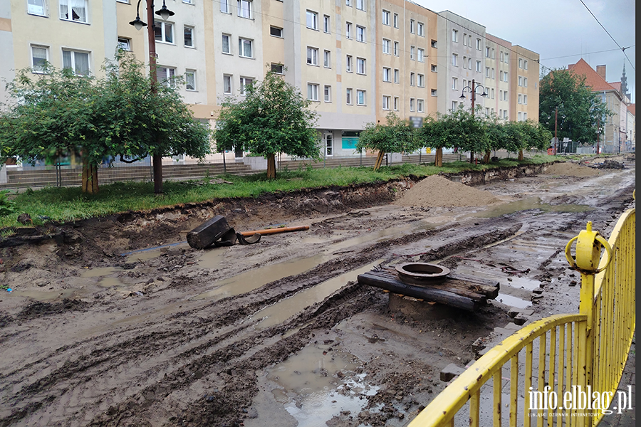 Remont torowiska na ul. 1 Maja, fot. 8