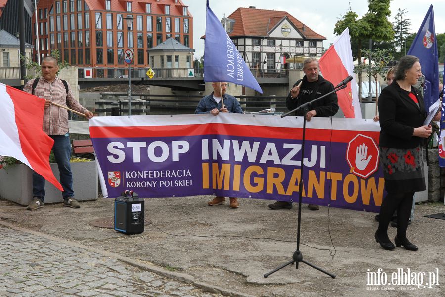 Protest migracyjny, fot. 2