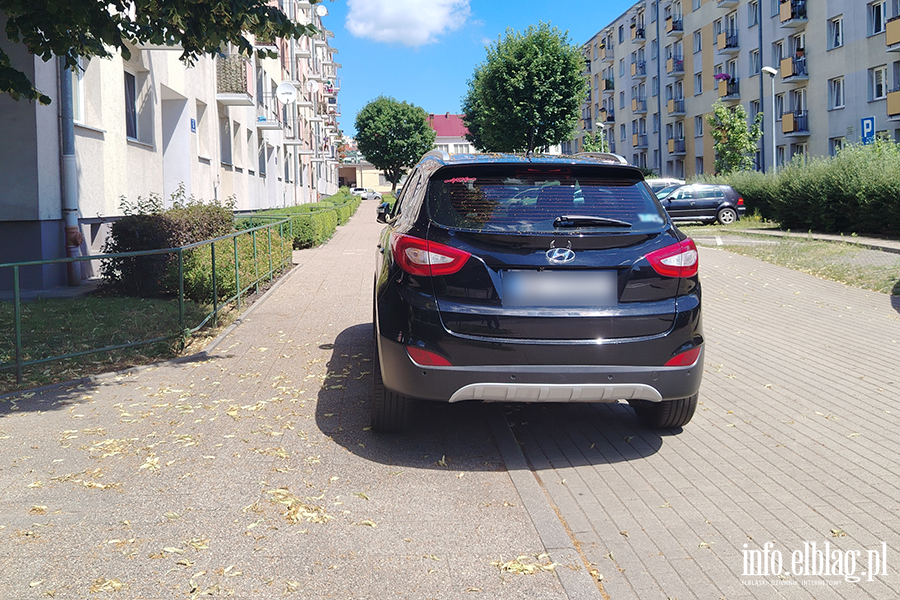 Mistrzowie Parkowania w Elbl�gu (cz�� 487), fot. 6