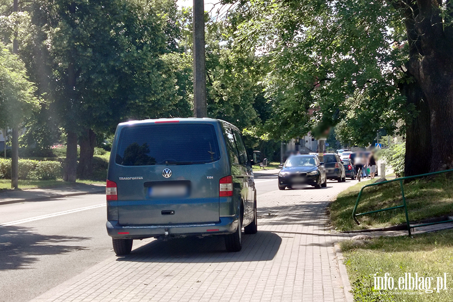 Mistrzowie Parkowania w Elbl�gu (cz�� 487), fot. 7