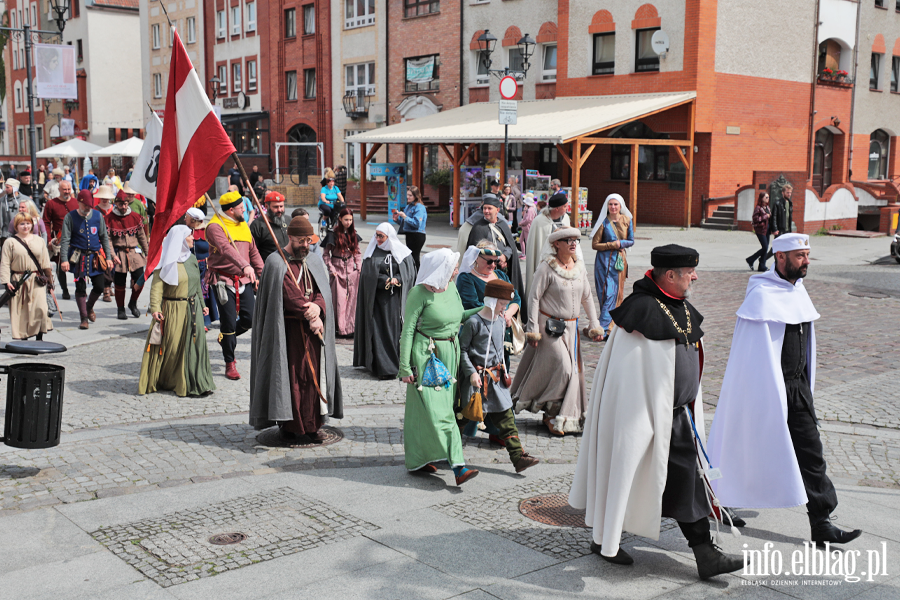 Parada, rycerze i �redniowieczny jarmark. Turniej w Elbl�gu (zobacz zdj�cia), fot. 20