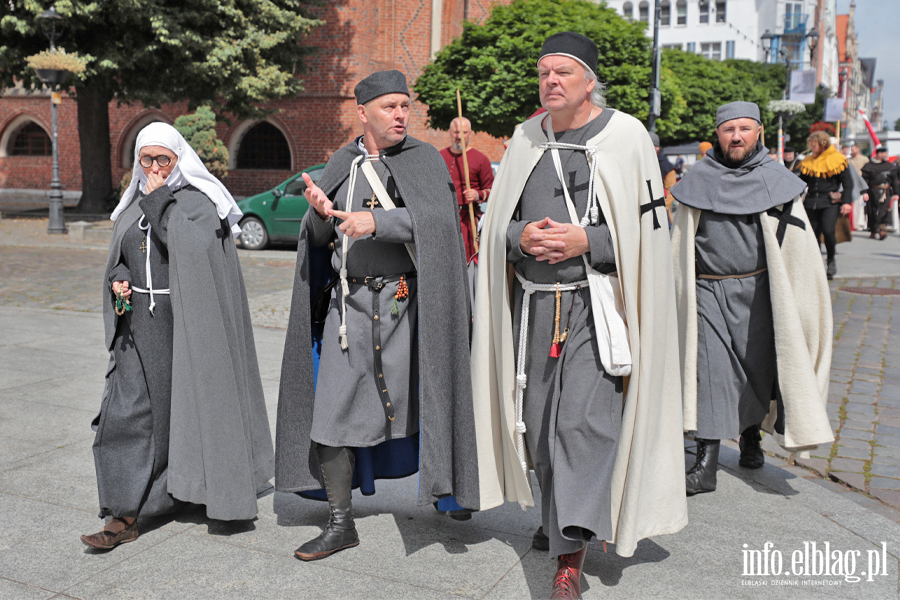 Parada, rycerze i �redniowieczny jarmark. Turniej w Elbl�gu (zobacz zdj�cia), fot. 26