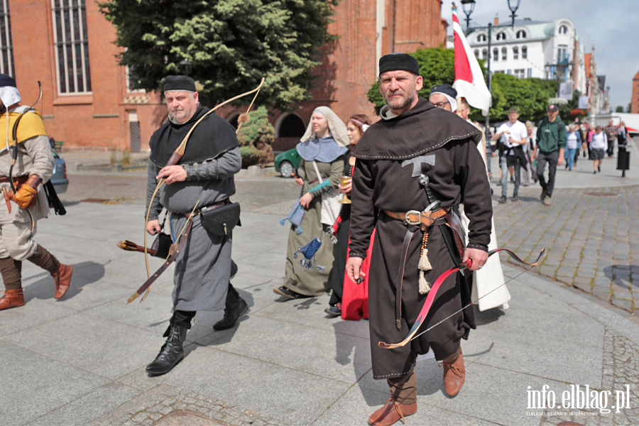 Parada, rycerze i �redniowieczny jarmark. Turniej w Elbl�gu (zobacz zdj�cia), fot. 28