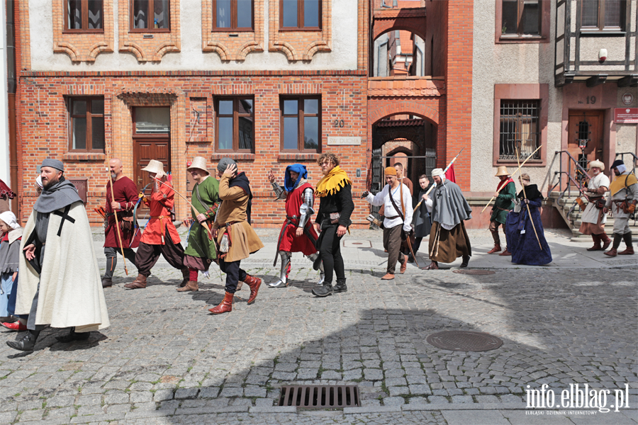 Parada, rycerze i �redniowieczny jarmark. Turniej w Elbl�gu (zobacz zdj�cia), fot. 29