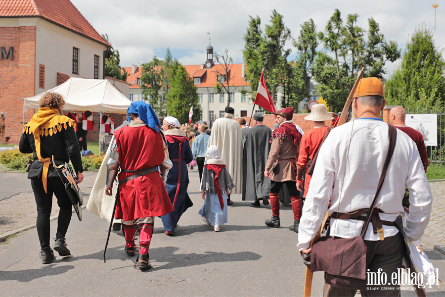 Parada, rycerze i �redniowieczny jarmark. Turniej w Elbl�gu (zobacz zdj�cia), fot. 31