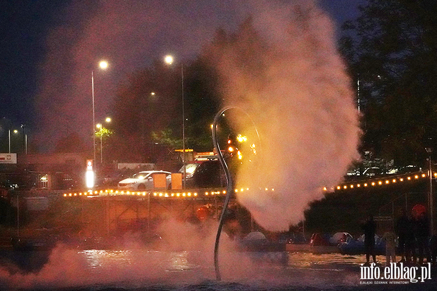 Spektakl nad wod� na zako�czenie Festiwalu Sport�w Wodnych, fot. 38