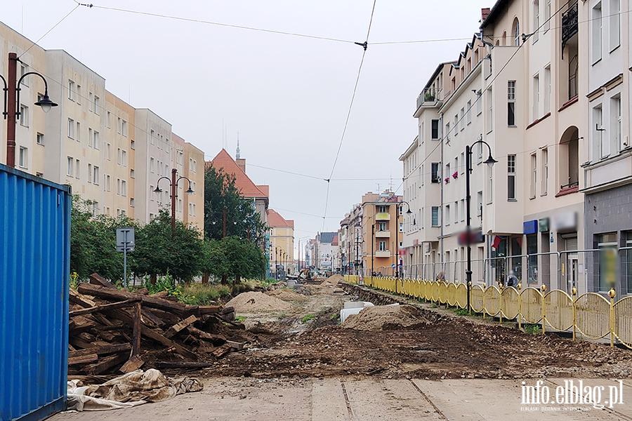 Przebudowa torowiska na 1 maja, fot. 4