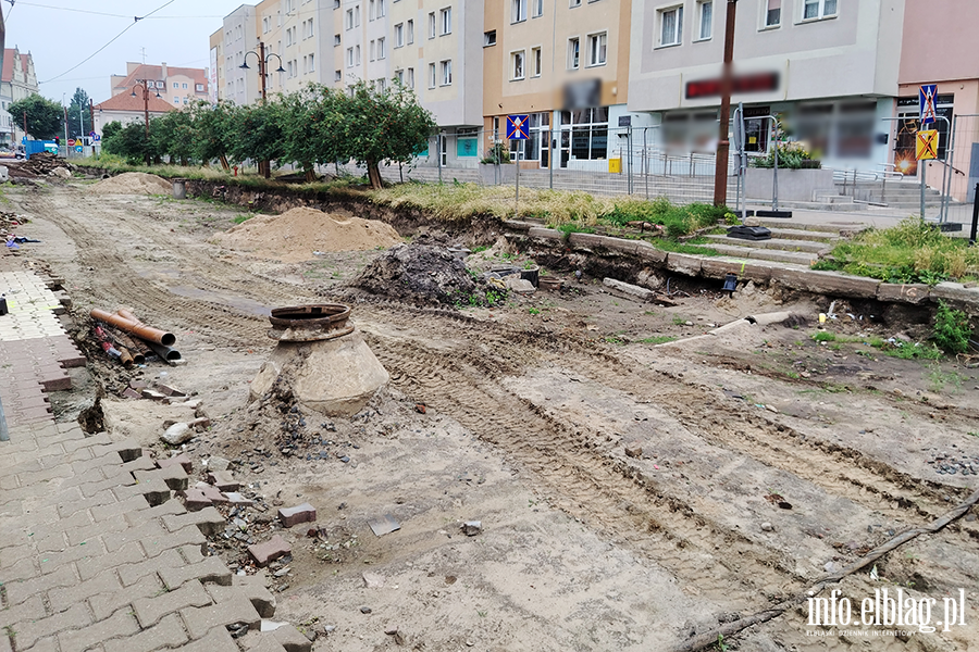 Przebudowa torowiska na 1 maja, fot. 9