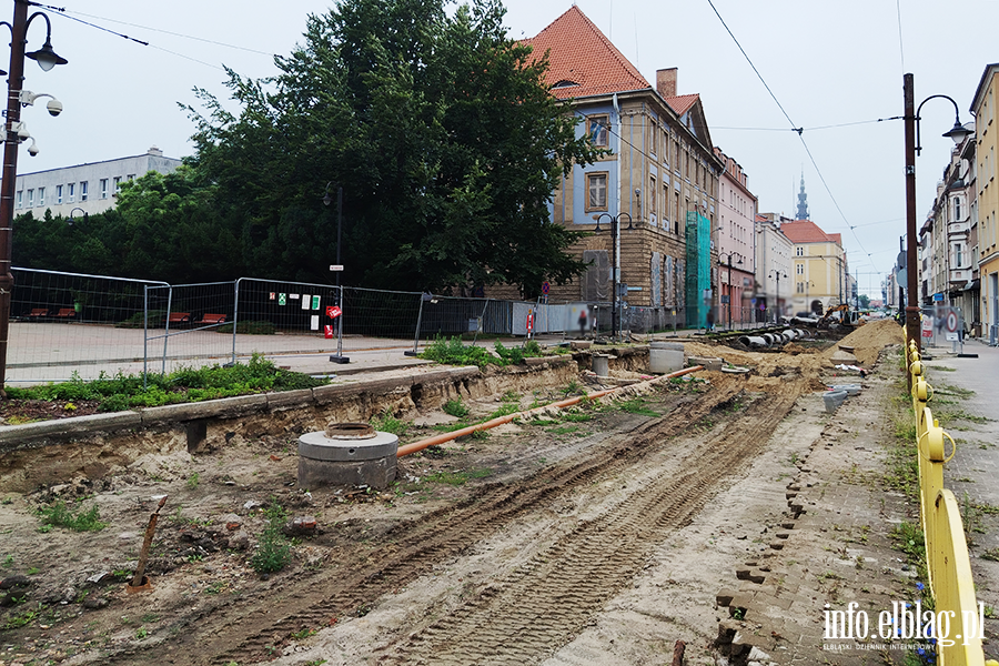 Przebudowa torowiska na 1 maja, fot. 10
