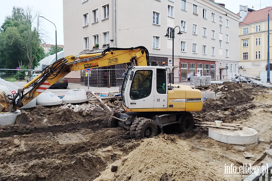Przebudowa torowiska na 1 maja, fot. 14