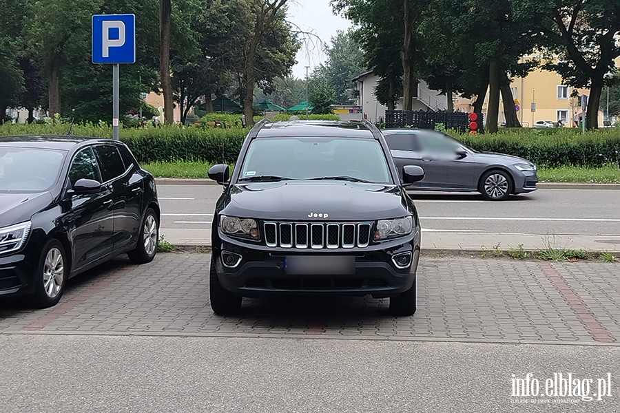 Mistrzowie Parkowania w Elbl�gu (cz�� 490), fot. 6