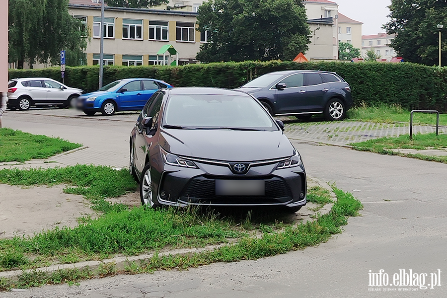 Mistrzowie Parkowania w Elbl�gu (cz�� 490), fot. 12