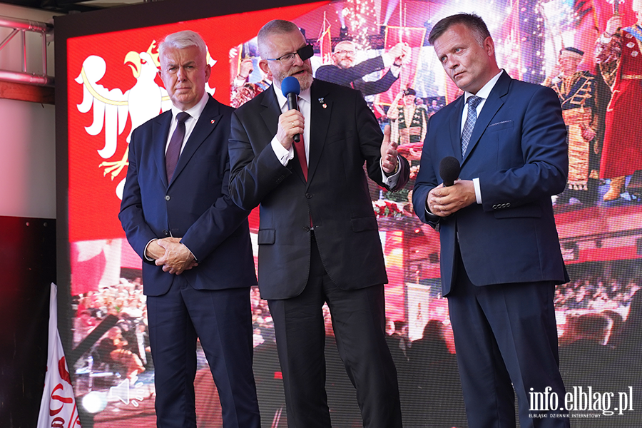 Grzegorz Braun i marsz Polska za Pokojem w Elbl�gu, fot. 99