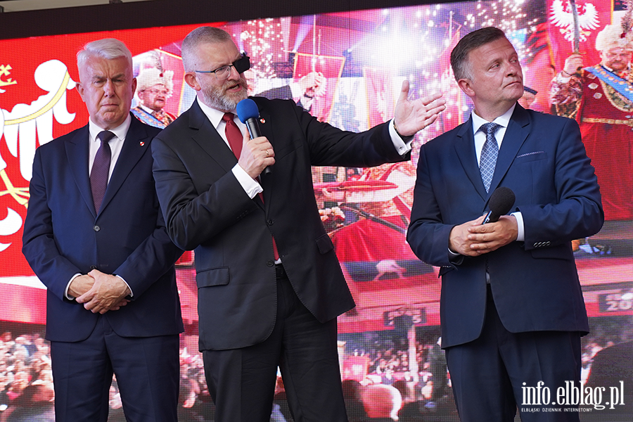 Grzegorz Braun i marsz Polska za Pokojem w Elbl�gu, fot. 102
