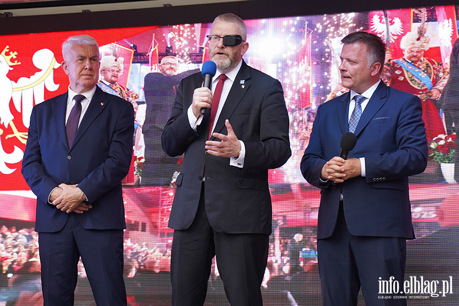 Grzegorz Braun i marsz Polska za Pokojem w Elbl�gu, fot. 103