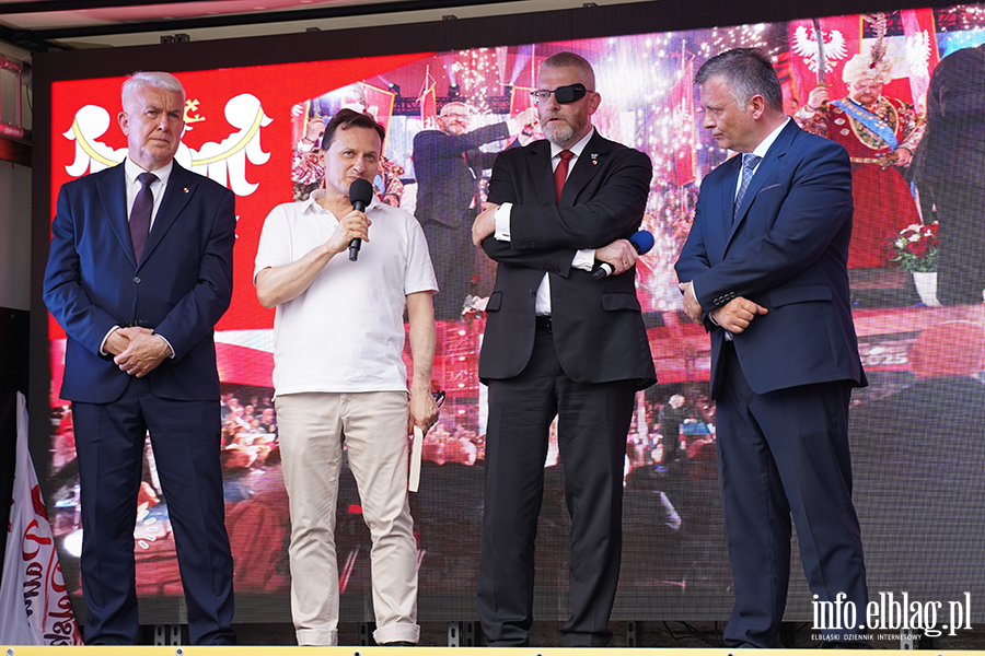 Grzegorz Braun i marsz Polska za Pokojem w Elbl�gu, fot. 108