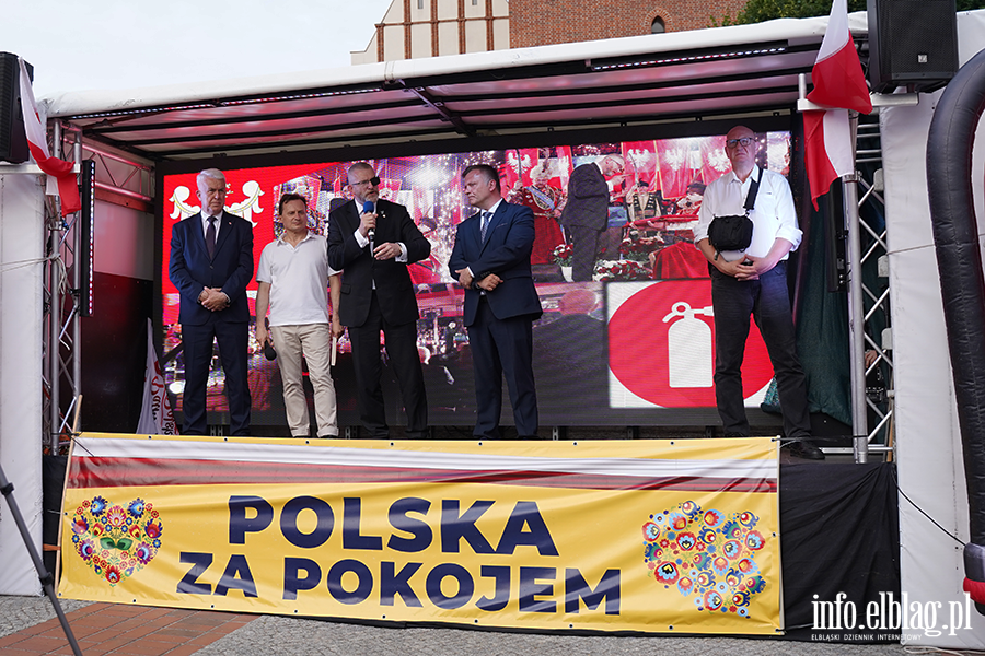 Grzegorz Braun i marsz Polska za Pokojem w Elbl�gu, fot. 110