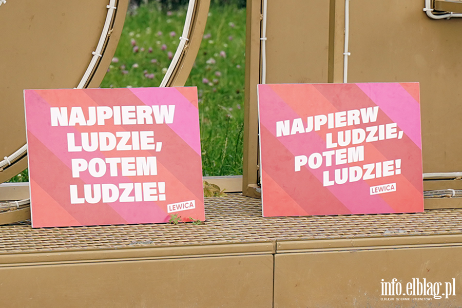 Letnia trasa Lewicy - konferencja z udzia�em Marsza�ka Sejmu W�odzimierza Czarzastego, fot. 3